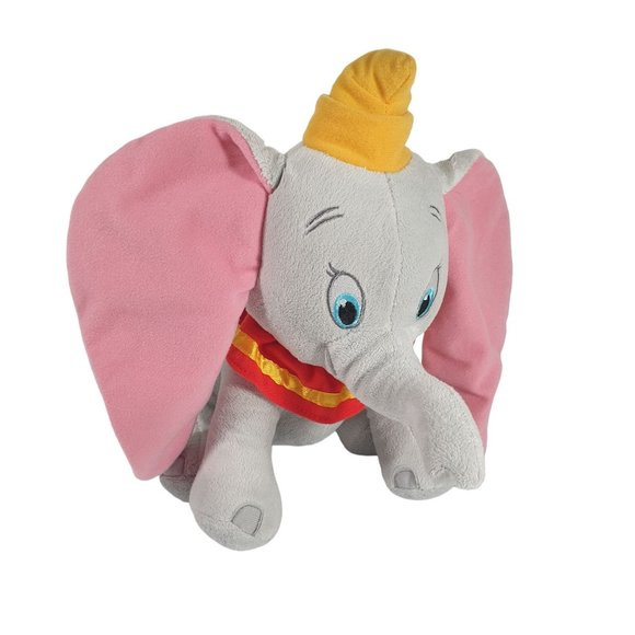 Disney Dumbo Elephant Kohls Cares Plush Animal Toy Collectable Cartoon Clean - Picture 1 of 7